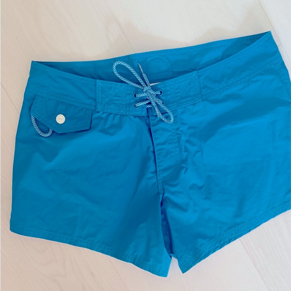 Sundek Blue Athletic Shorts Quick-Dry Lightweight